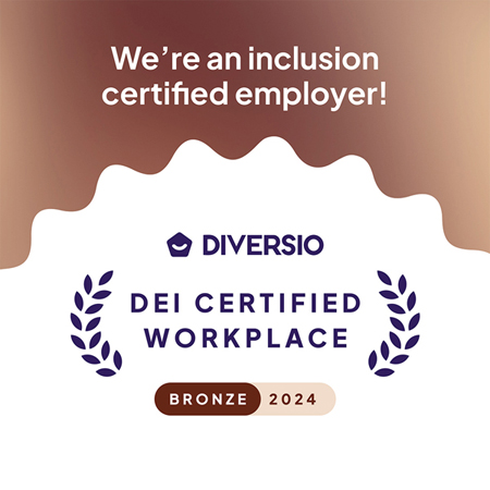 Diversio DEI Certified Workplace 2024
