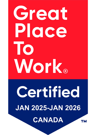 Great Places to Work Jan 2026 Certified Badge